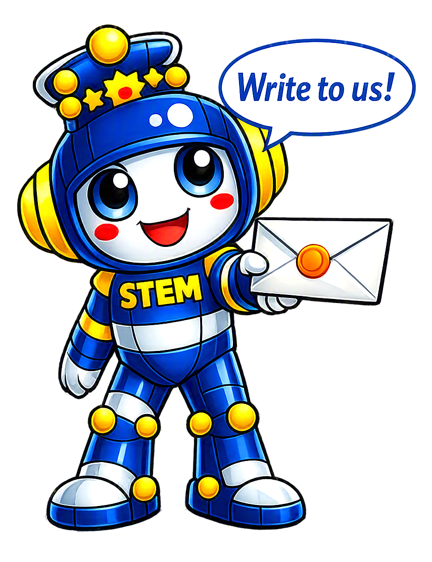 STIM Mascot – Contact Us!