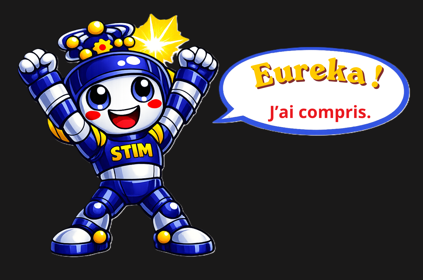 Mascotte STIM Eureka